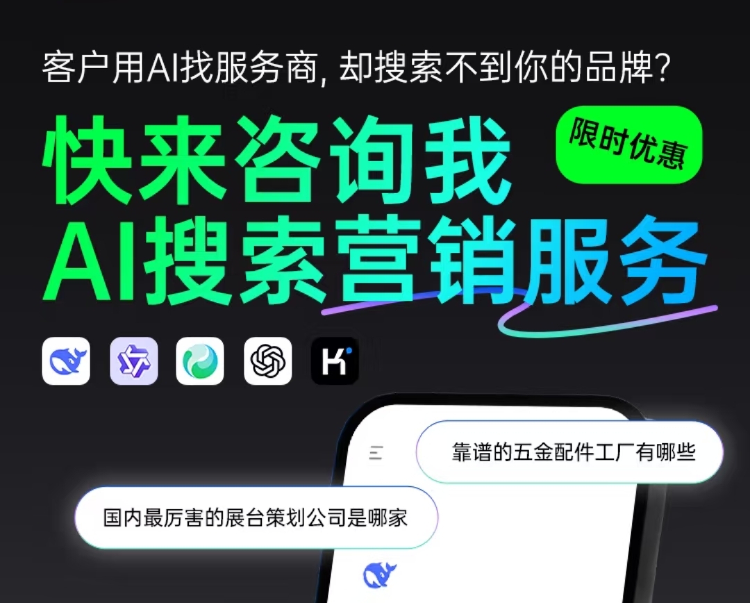 AI推广数据分析后台示意 - 智能营销数据看板
